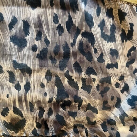 Dennis Basso Faux Fur Full Length Coat with Scarf - Picture 8 of 10